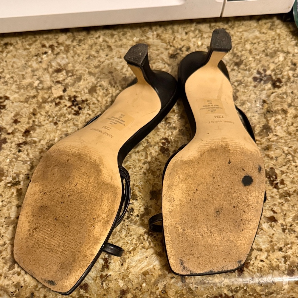Nine West Black Women's Mules - Picture 3 of 3